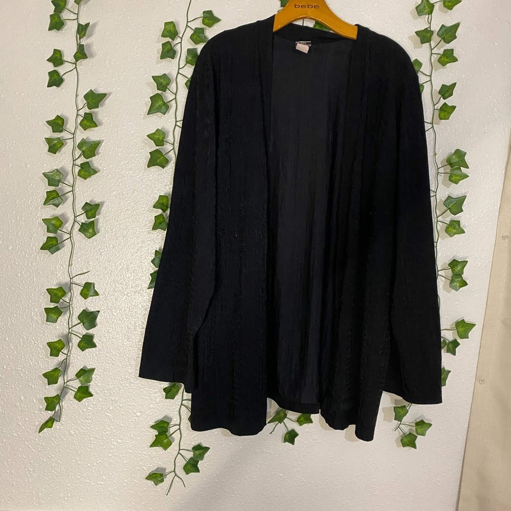 Coc Color Black Cardigan